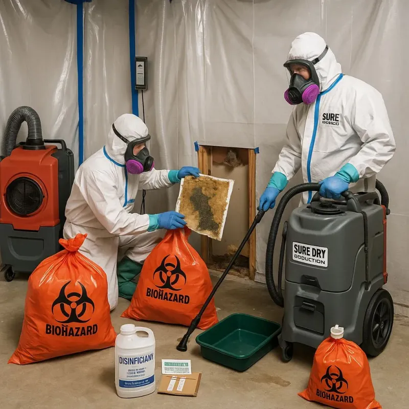 Contaminated Water Handling Protocols process in Desoto Lakes, FL